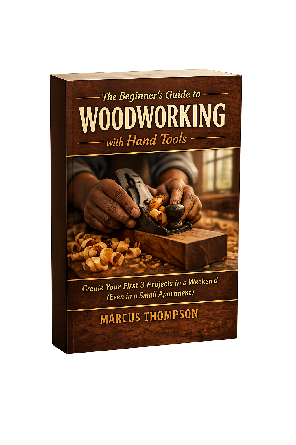 The Beginner's Guide to Woodworking with Hand Tools by Marcus Thompson